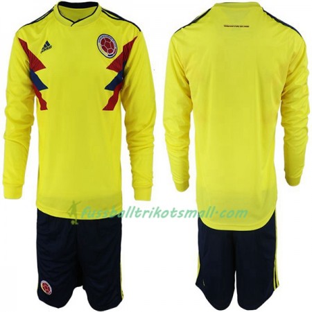 Fußballtrikots Kolumbien Kinder WM 2018 Langarm Heimtrikotsatz kaufen